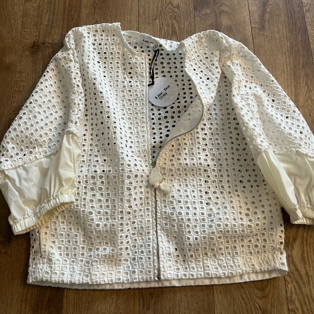 Line and Dot size L new with tags W jacket